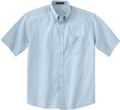 Ash City Mens Short Sleeve Easy Care Twill Shirt