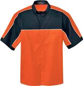 Ash City Mens Color Block Short Sleeve Shirt