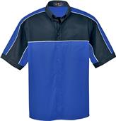 Ash City Mens Color Block Short Sleeve Shirt