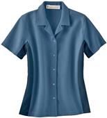 Il Migliore Ladies Knit Ottomon Camp Shirt