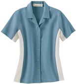Il Migliore Ladies Knit Ottomon Camp Shirt