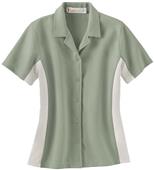 Il Migliore Ladies Knit Ottomon Camp Shirt