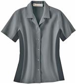 Il Migliore Ladies Knit Ottomon Camp Shirt