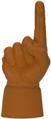 UltimateHand Texas Orange Foam Finger
