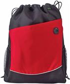North End Recycled Polyester Cinch Pack