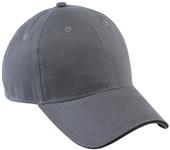 North End Brushed Chino Twill Sandwich Caps
