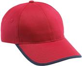 North End Unbrushed Chino Twill Cap w/Rolled Edge