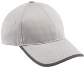 North End Unbrushed Chino Twill Cap w/Rolled Edge