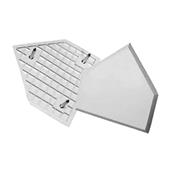 Adams 360-LHP Youth League Home Plates w/3 Spikes