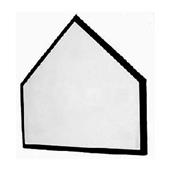 Adams 380-HP Regulation Size Home Plates Adams 380-HP Regulation Size Home Plates