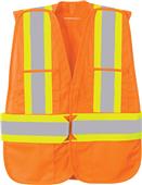 North End X-Pattern 5-Point Tear Away Safety Vest