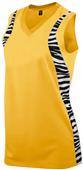 Teamwork Women/Girls Zebra Racerback Jerseys Teamwork Women/Girls Zebra Racerback Jerseys