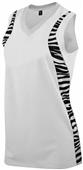 Teamwork Women/Girls Zebra Racerback Jerseys Teamwork Women/Girls Zebra Racerback Jerseys