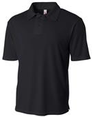 A4 Adult Solid Interlock Polo Shirts A4 Adult Solid Interlock Polo Shirts