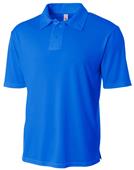 A4 Adult Solid Interlock Polo Shirts A4 Adult Solid Interlock Polo Shirts