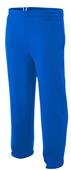 A4 Adult Open Bottom Pocketed Fleece Pants A4 Adult Open Bottom Pocketed Fleece Pants