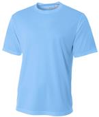 A4 Adult Short Sleeve Crew Birds Eye Mesh T-Shirts A4 Adult Short Sleeve Crew Birds Eye Mesh T-Shirts