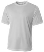 A4 Adult Short Sleeve Crew Birds Eye Mesh T-Shirts A4 Adult Short Sleeve Crew Birds Eye Mesh T-Shirts