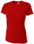 A4 Women's Fitted Cotton T-Shirts A4 Women's Fitted Cotton T-Shirts