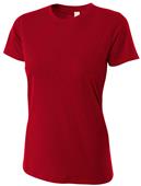 A4 Women's Fitted Cotton T-Shirts A4 Women's Fitted Cotton T-Shirts
