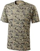Holloway Erupt Dry-Excel Crew Neck Camo Shirts