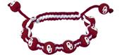 Eagles Wings NCAA Oklahoma Bead Bracelet