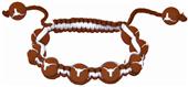 Eagles Wings NCAA Texas Bead Bracelet