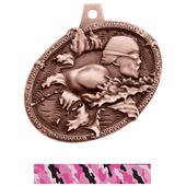 Hasty Awards Bust Out Swimming Medal M-755W Hasty Awards Bust Out Swimming Medal M-755W