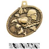 Hasty Awards Bust Out Swimming Medal M-755W Hasty Awards Bust Out Swimming Medal M-755W
