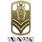 Hasty Awards Dogtag Swimming Medal M-785W Hasty Awards Dogtag Swimming Medal M-785W