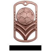 Hasty Awards Dogtag Soccer Medal M-785S Hasty Awards Dogtag Soccer Medal M-785S