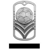 Hasty Awards Dogtag Soccer Medal M-785S Hasty Awards Dogtag Soccer Medal M-785S