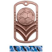 Hasty Awards Dogtag Soccer Medal M-785S Hasty Awards Dogtag Soccer Medal M-785S