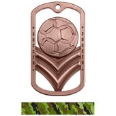 Hasty Awards Dogtag Soccer Medal M-785S Hasty Awards Dogtag Soccer Medal M-785S