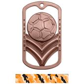 Hasty Awards Dogtag Soccer Medal M-785S Hasty Awards Dogtag Soccer Medal M-785S