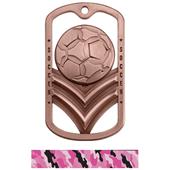 Hasty Awards Dogtag Soccer Medal M-785S Hasty Awards Dogtag Soccer Medal M-785S