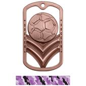 Hasty Awards Dogtag Soccer Medal M-785S Hasty Awards Dogtag Soccer Medal M-785S