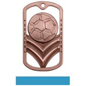 Hasty Awards Dogtag Soccer Medal M-785S Hasty Awards Dogtag Soccer Medal M-785S