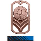 Hasty Awards Dogtag Soccer Medal M-785S