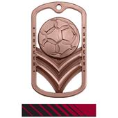Hasty Awards Dogtag Soccer Medal M-785S Hasty Awards Dogtag Soccer Medal M-785S
