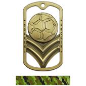 Hasty Awards Dogtag Soccer Medal M-785S