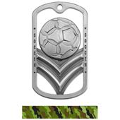 Hasty Awards Dogtag Soccer Medal M-785S