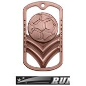 Hasty Awards Dogtag Soccer Medal M-785S Hasty Awards Dogtag Soccer Medal M-785S