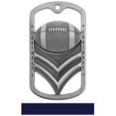 Hasty Awards Dogtag Football Medal M-785F