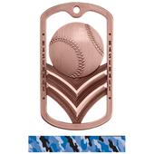 Hasty Awards Dogtag Baseball Medal M-785C Hasty Awards Dogtag Baseball Medal M-785C
