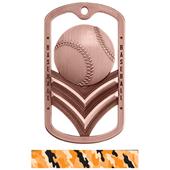 Hasty Awards Dogtag Baseball Medal M-785C Hasty Awards Dogtag Baseball Medal M-785C