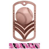 Hasty Awards Dogtag Baseball Medal M-785C Hasty Awards Dogtag Baseball Medal M-785C