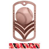 Hasty Awards Dogtag Baseball Medal M-785C Hasty Awards Dogtag Baseball Medal M-785C
