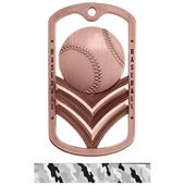 Hasty Awards Dogtag Baseball Medal M-785C Hasty Awards Dogtag Baseball Medal M-785C