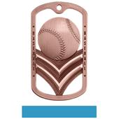 Hasty Awards Dogtag Baseball Medal M-785C Hasty Awards Dogtag Baseball Medal M-785C